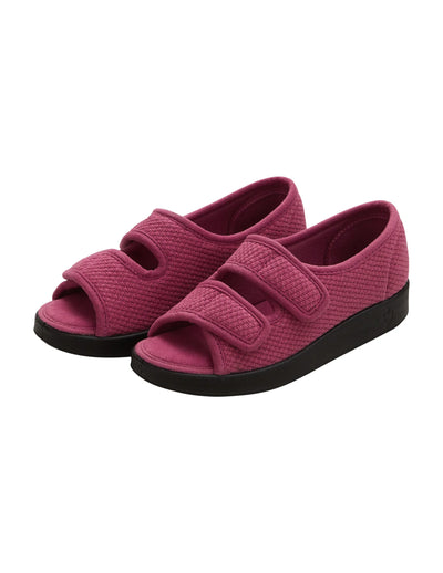 Womens Easy Closure Sandal for Indoors & Outdoors