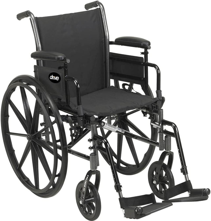 Cruiser Lightweight Manual Wheelchair | 18" Wide Seat