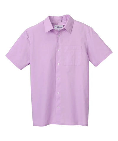 Men’s Open-Back Adaptive Short Sleeve Dress Shirt