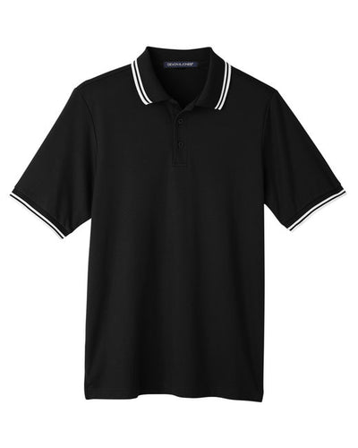 Men's Plaited Tipped Polo
