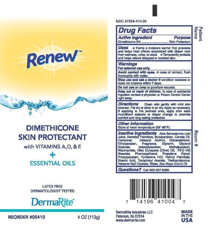 Renew Skin Protectant | Dimethicone 4oz